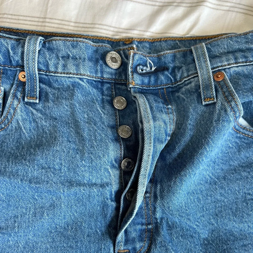 Levi's Blue Jean Shorts - Picture 2 of 4